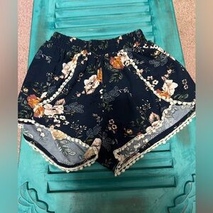 flowered shorts
